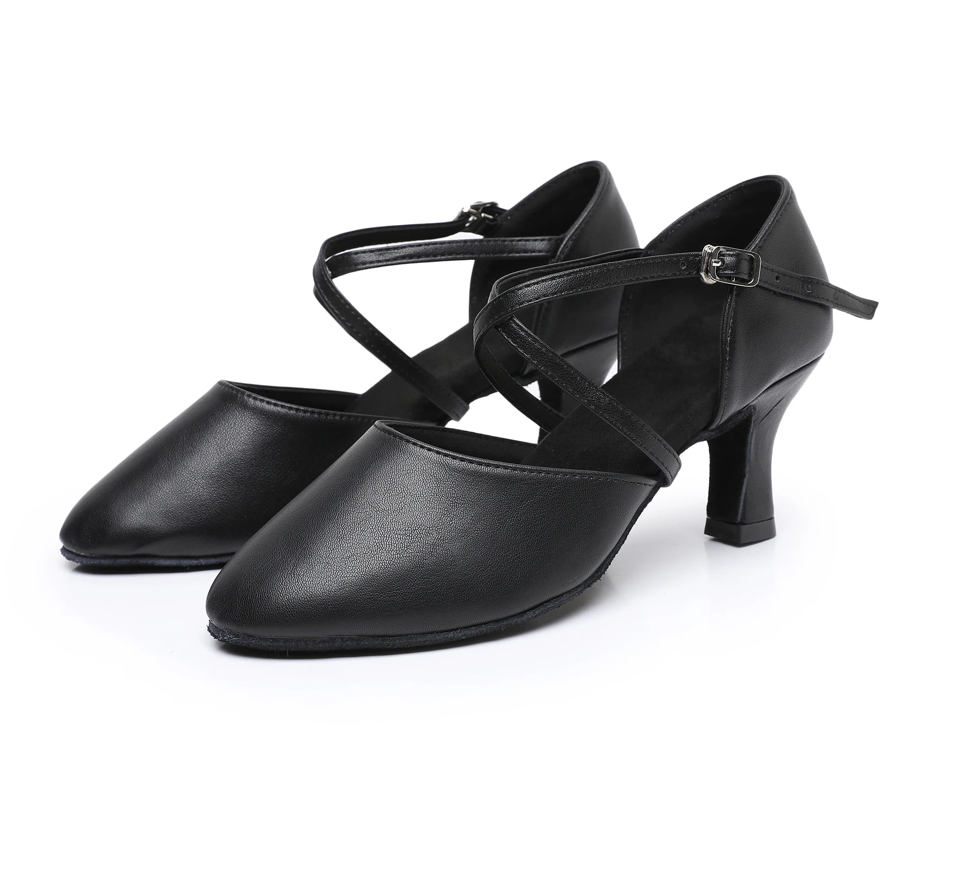 Chaussures de salsa femme daim — Laetitia