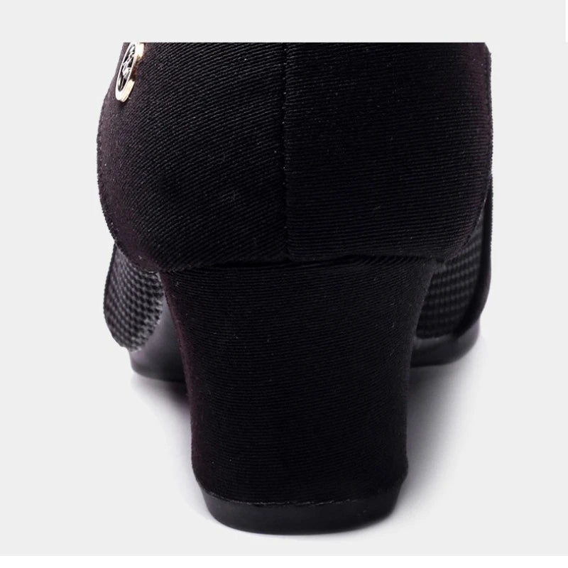 Chaussures de salsa femme — Lobélie - détail