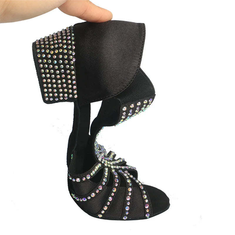 Chaussures de salsa femme — Masha - vue de profil