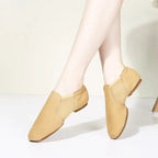 Chaussures de salsa femme camel outdoor — Rosa - vue arrière