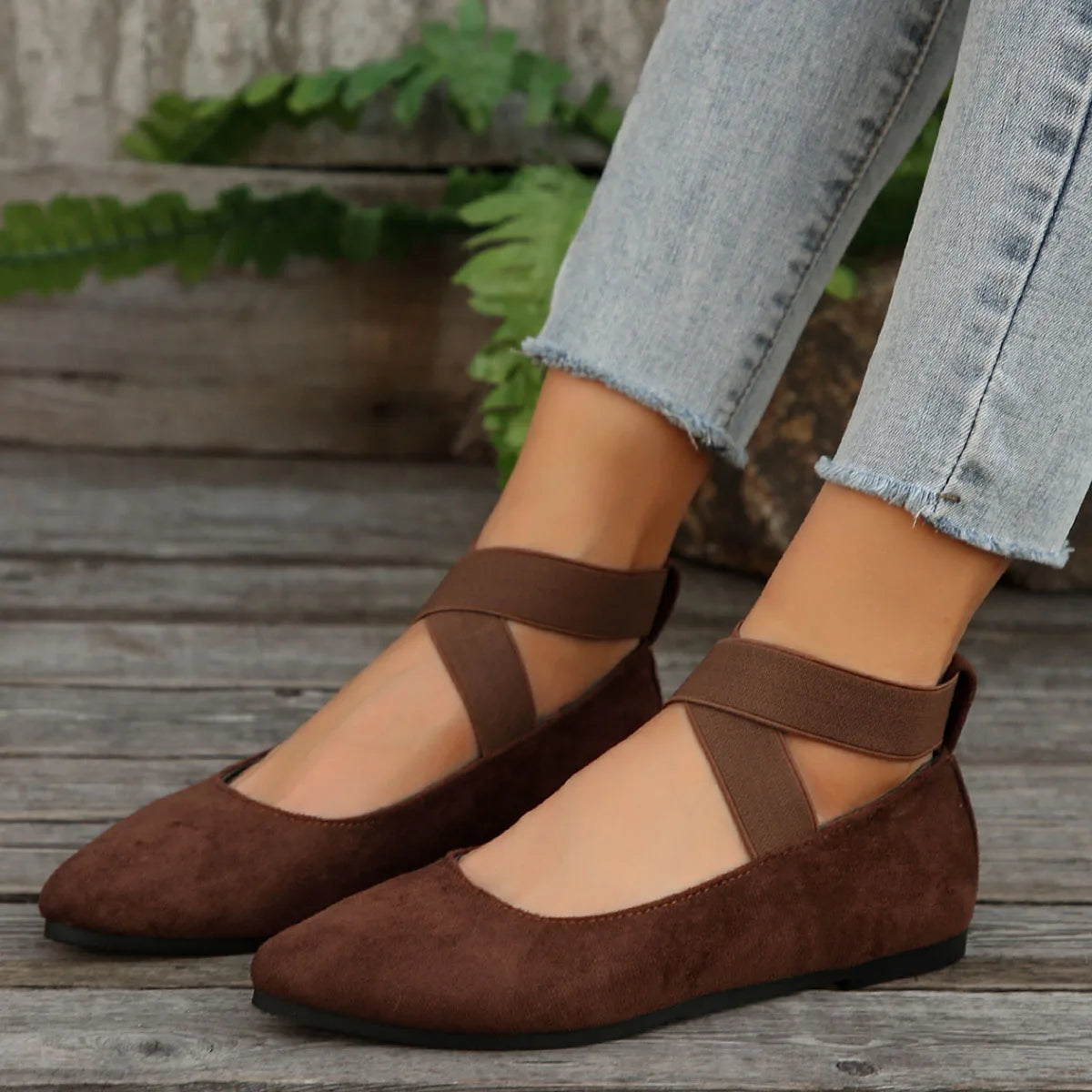 Chaussons de danse classique femme — Adèle - vue rapprochée