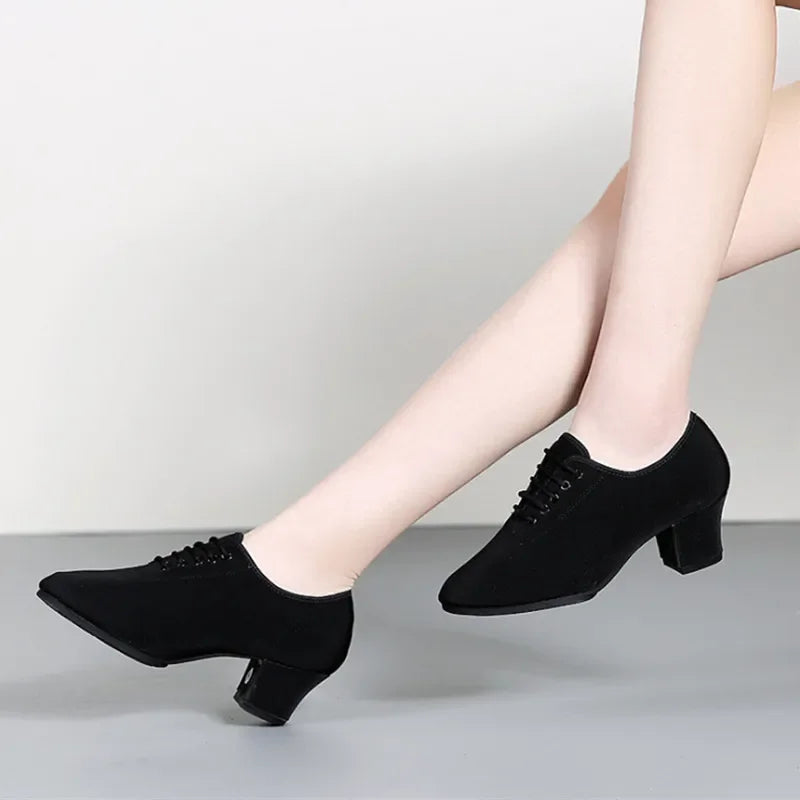 Chaussures de salsa femme — Hallberg - détail