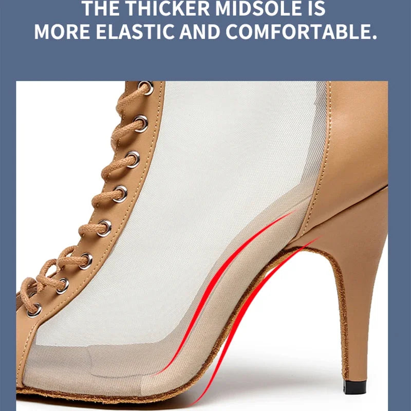 Chaussures de salsa femme — Umberta - vue arrière