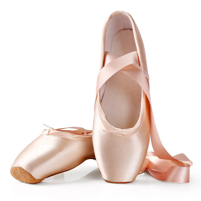 Chaussons de danse classique femme satin — Gemma