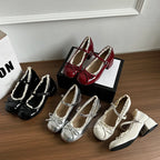 Chaussures de danse femme cuir verni — Valeriya - semelle