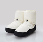 Bottines d'échauffement pour danse classique, modèle Variation, coloris blanc
