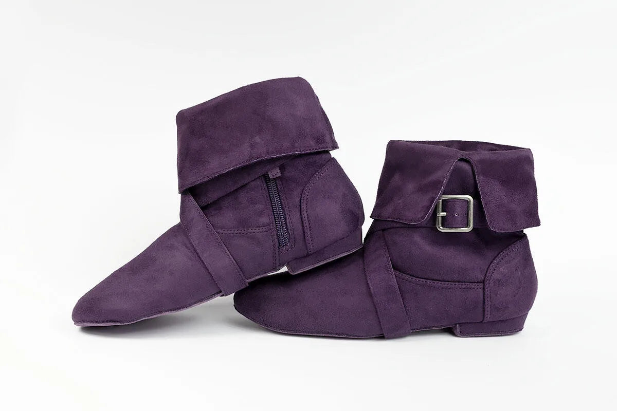 Chaussures de salsa femme daim — Florence - vue extérieure