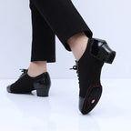 Souliers de danse latine homme — Enveloppé - vue de profil