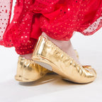 Chaussures de danse enfant beige — Randa - vue arrière