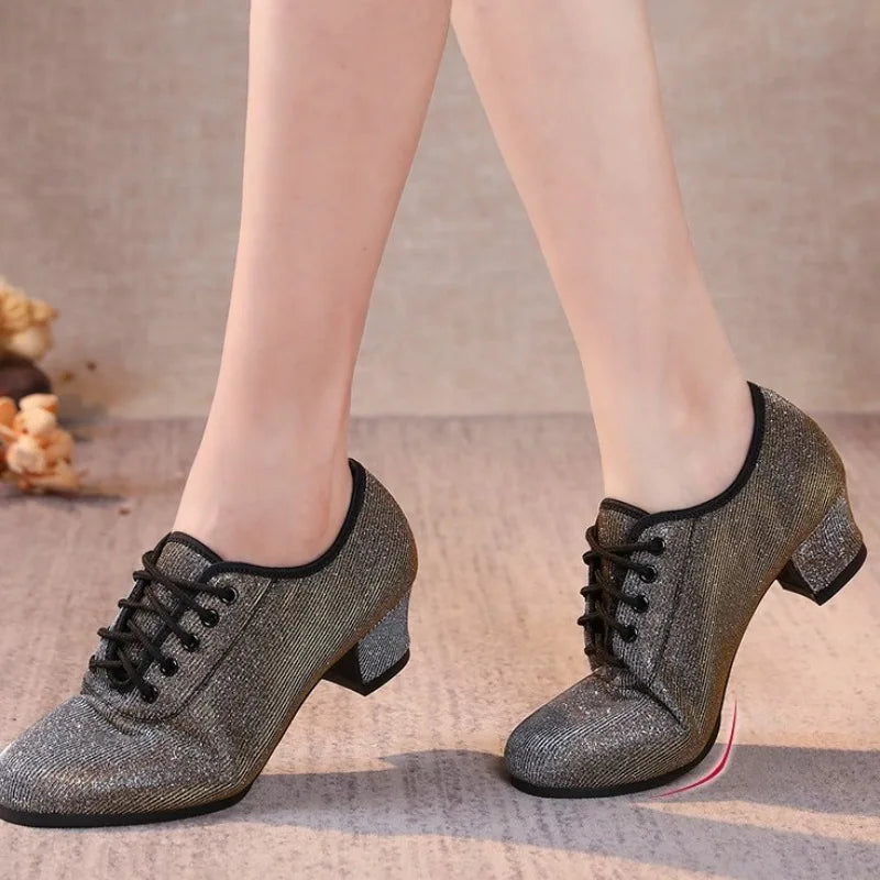 Chaussures de jazz femme — Agrafena - détail