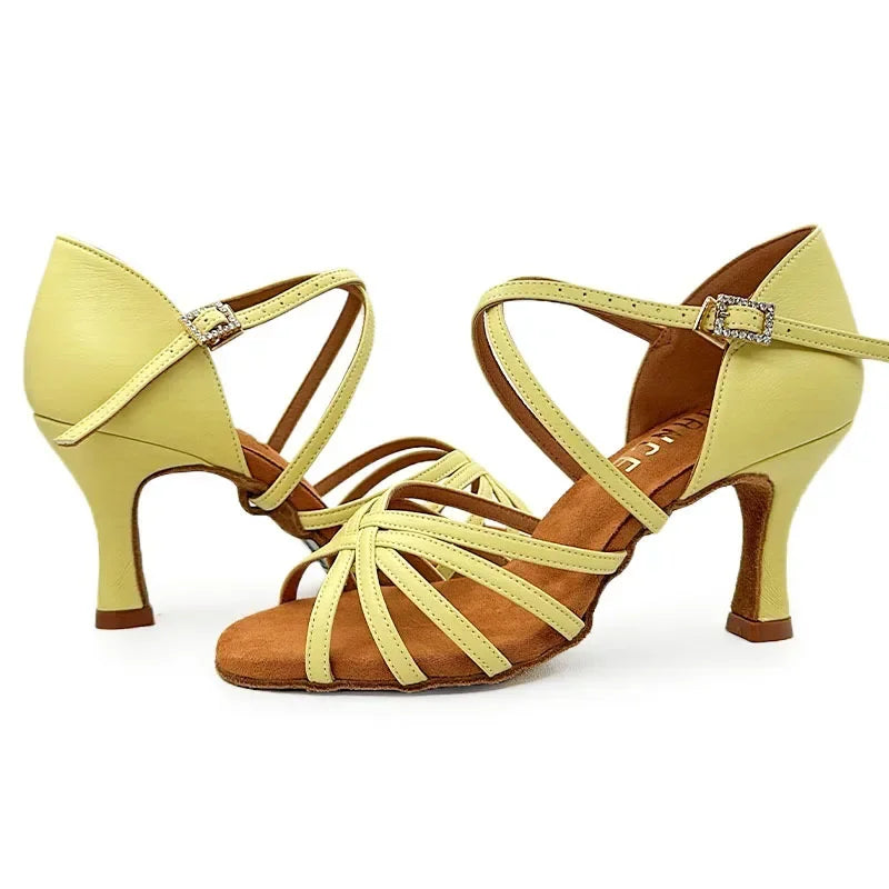Souliers de danse latine femme — Lorenza - détail