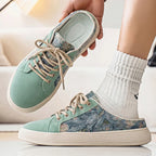Chaussons de danse classique homme toile — Reine - semelle