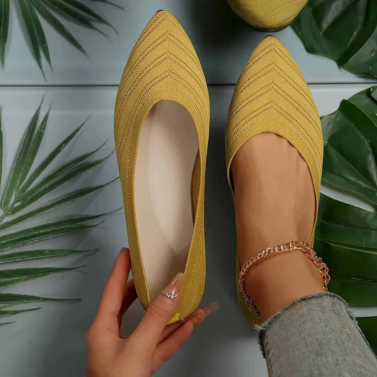 Chaussons de danse classique femme — Compas - détail