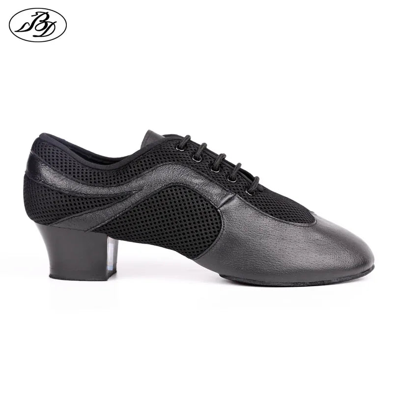 Chaussures de salsa homme leather add mesh — Nour - vue arrière