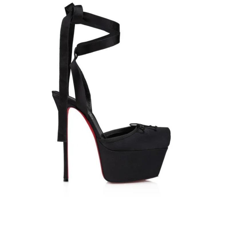 Chaussures de danse femme satin — Fracci - semelle