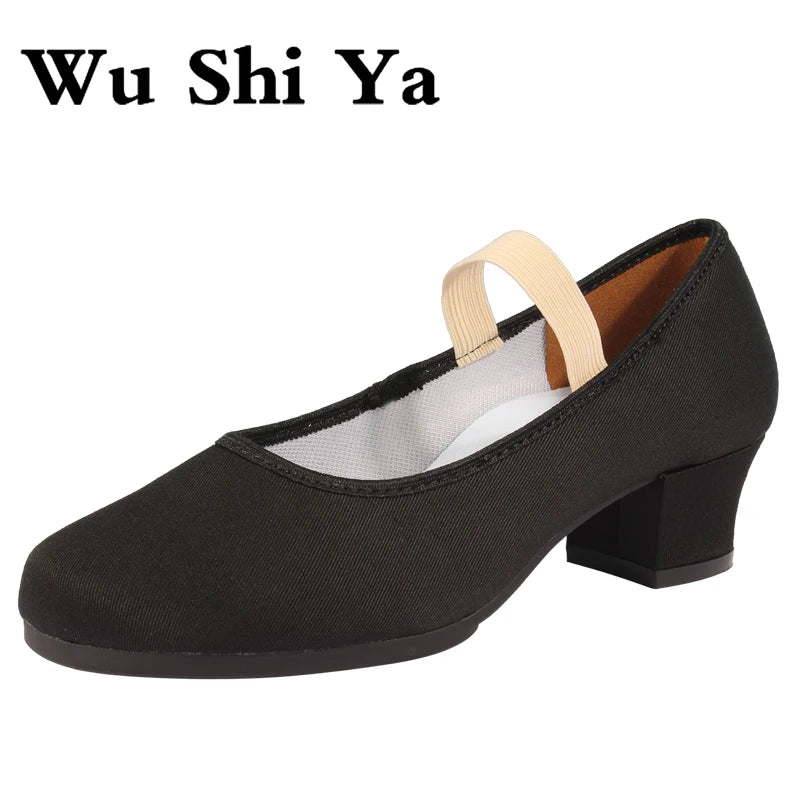 Chaussons de danse classique femme — Entrechat - vue de profil