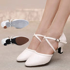 Chaussures de salsa femme — Katya - vue de profil