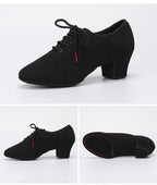 Souliers de tango femme t1-b points soles — Juliette - vue rapprochée