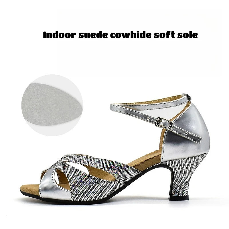Chaussures de salsa femme — Graziella - vue 3/4