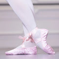 Chaussons de danse classique femme satin, modèle Diego, coloris rose