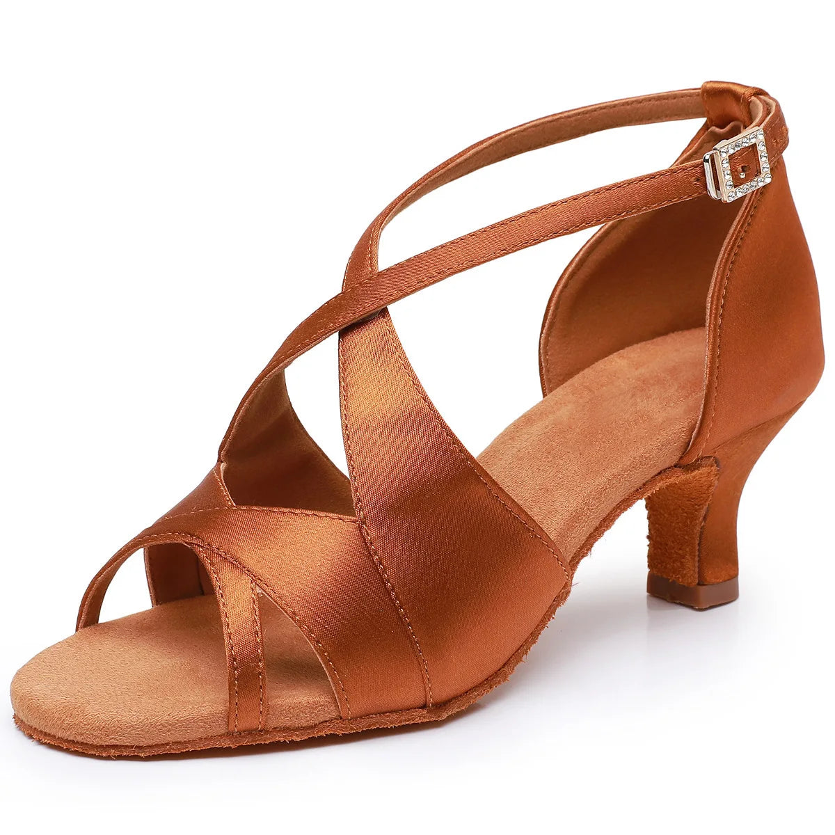 Chaussures de salsa femme satin — Jondo - vue intérieure