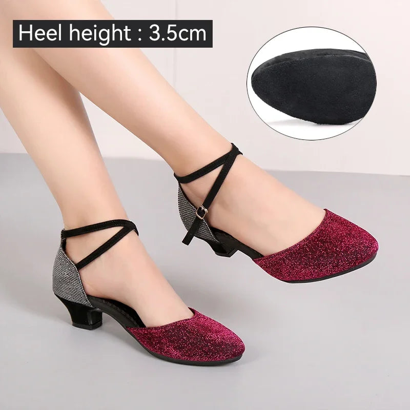 Chaussures de salsa femme — Jasmin - vue 3/4