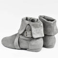Chaussures de salsa femme daim, modèle Florence, coloris gris