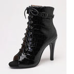 Chaussures de jazz femme daim — Francisco - vue arrière