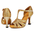 Chaussures de salsa femme — Muscari - vue rapprochée