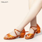 Chaussures de salsa femme — Carlotta - vue de profil