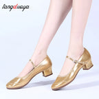Chaussures de salsa femme — Macarena - détail