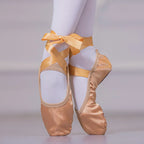 Chaussons de danse classique femme satin — Gloria - vue 3/4