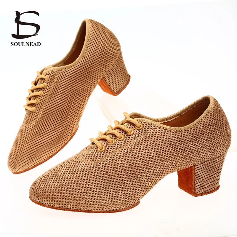 Chaussures de salsa femme — Moscou - vue de profil