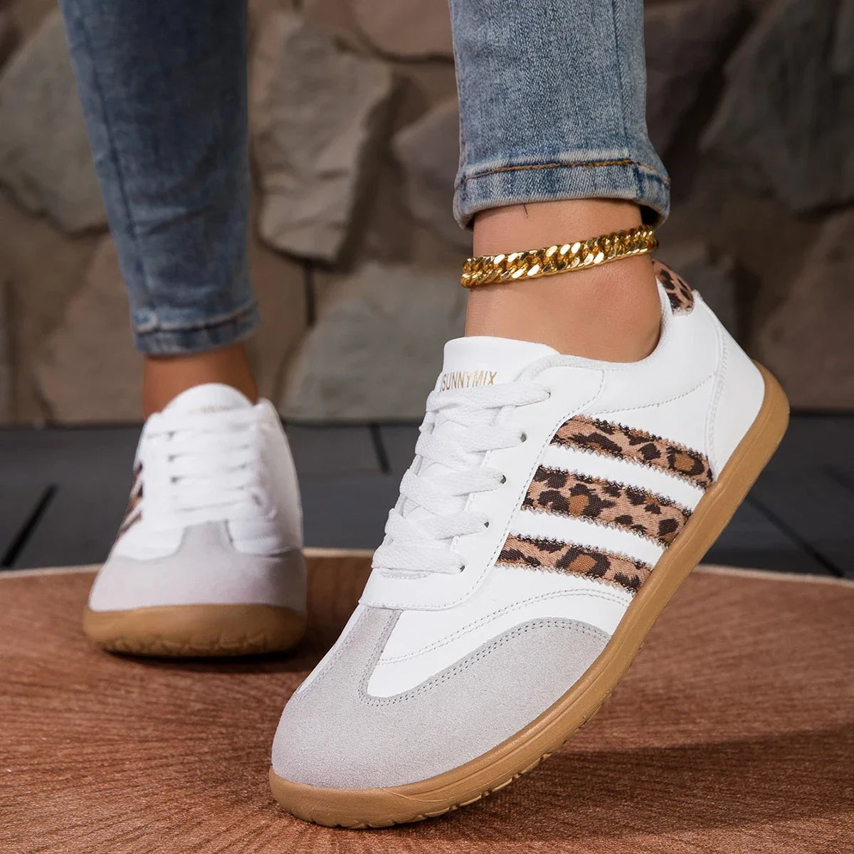 Chaussures de danse femme 28883-kuan blanc — Pina - semelle