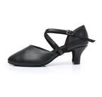 Chaussures de salsa femme daim — Laetitia - vue 3/4