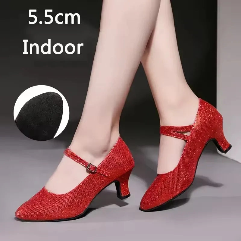 Souliers de tango femme — Rima - vue dessus