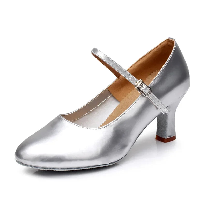 Chaussures de salsa femme cuir verni — Aurore - vue intérieure
