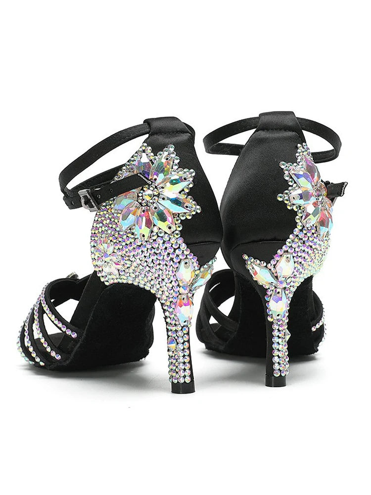 Chaussures de salsa femme strass — Dupond