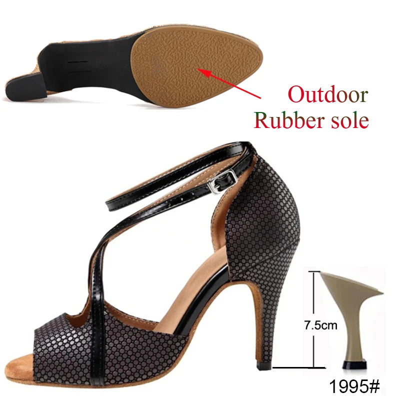 Chaussures de salsa femme — Capucine - vue 3/4