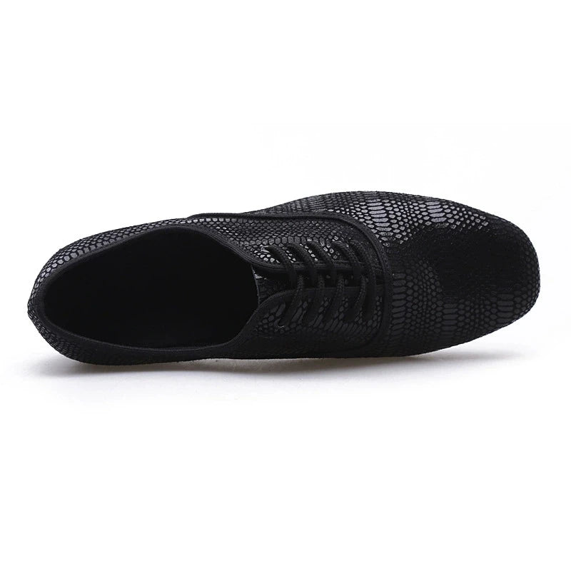 Souliers de tango homme — Blanche - vue de profil