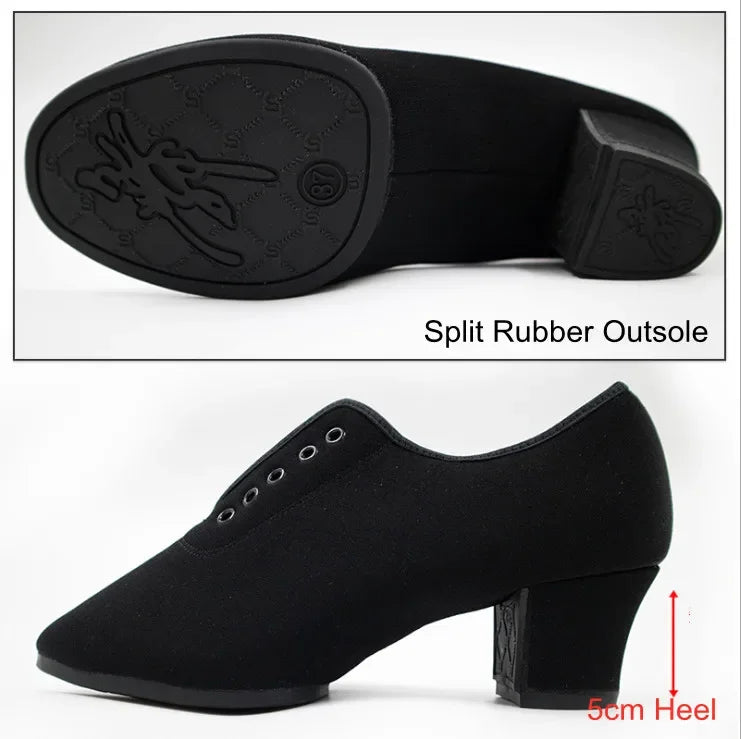 Chaussures de salsa femme — Hallberg - vue extérieure