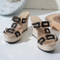 Chaussures de danse femme paillettes — Géraldine - vue dessus