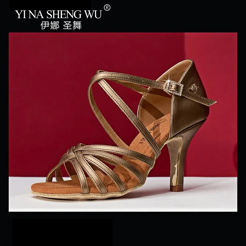 Souliers de danse latine femme — Thibon - semelle