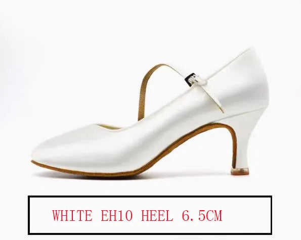 Chaussures de salsa femme satin — Serena - vue dessus