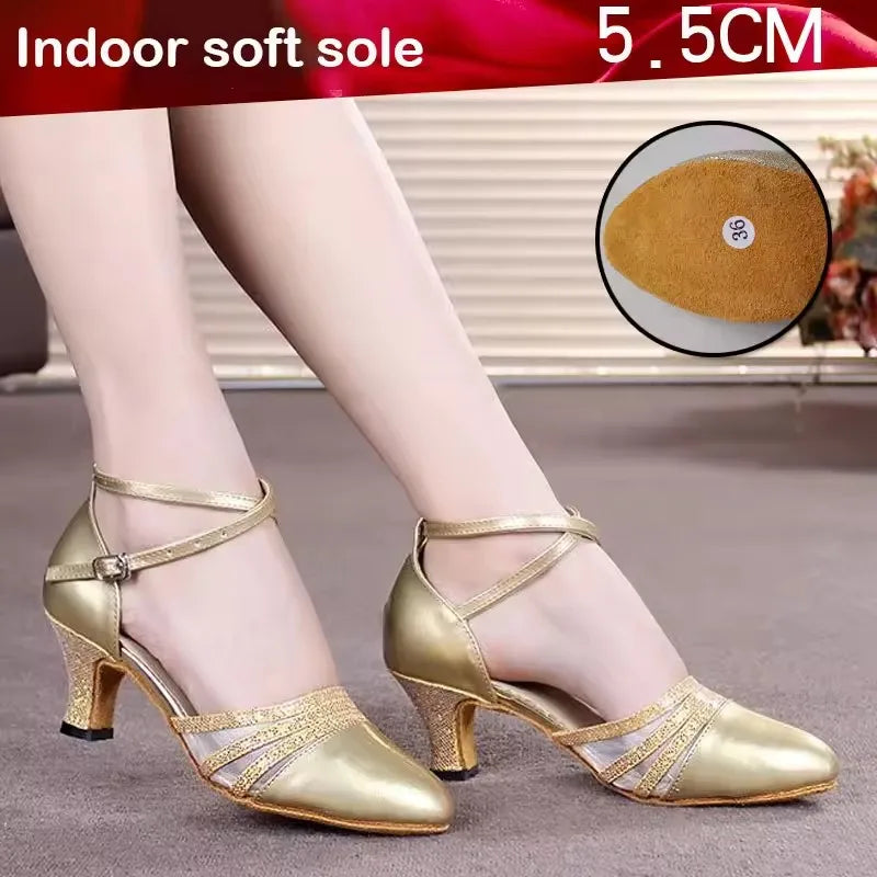 Chaussures de salsa femme — Pauline - vue extérieure