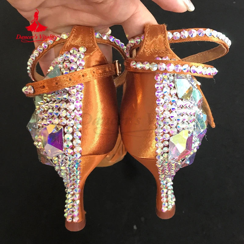 Souliers de tango femme height — Amélie - détail