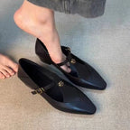 Chaussures de danse femme noir — Sandra - détail