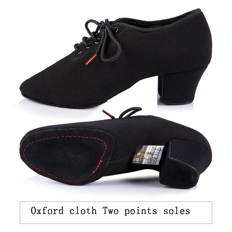 Souliers de tango femme t1-b points soles — Juliette - vue arrière