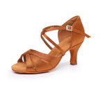 Souliers de tango femme daim — Zita