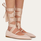 Chaussons de danse classique femme — Montréal - vue dessus